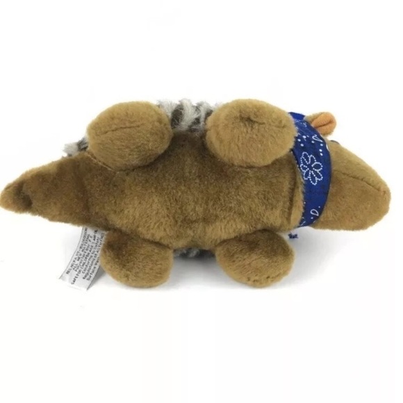 BUCKAROO BANDITS Armadillo Sheriff Plush Stuffed Animal Toy Houston Texas 2013 - Picture 5 of 8